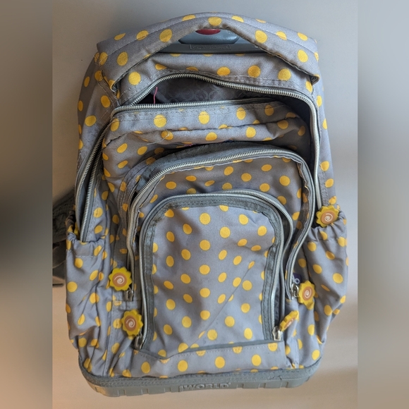 J World New York Lollipop Kids Rolling Backpack - Picture 6 of 17